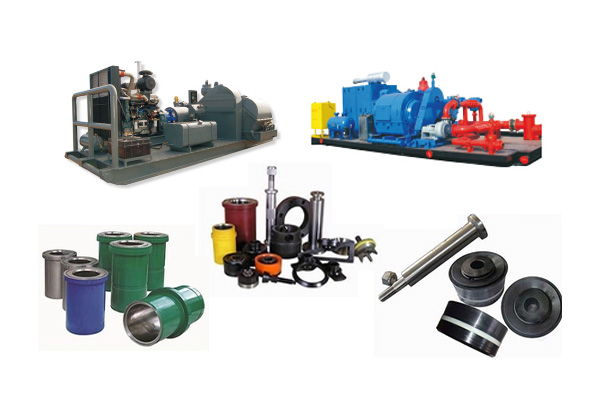 Full Range of Spare Parts for Triplex, Duplex & Quintuplex Mud Pumps.